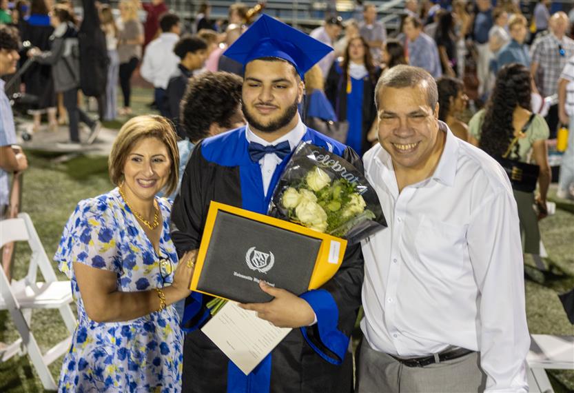 Students celebrate graduating